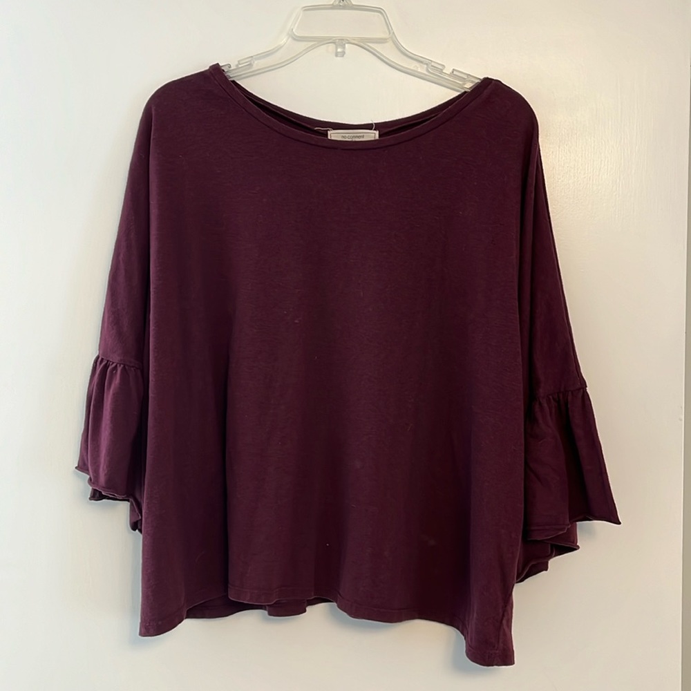 Maroon Cropped Blouse
